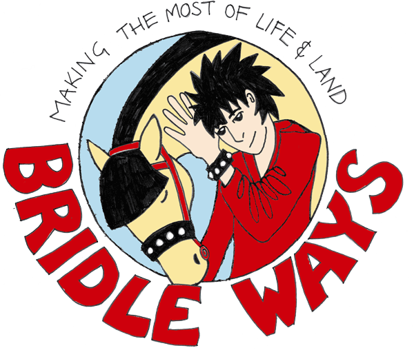 Bridle Ways Logo. Making the most of life and land.